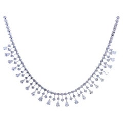 Elegante collana di diamanti