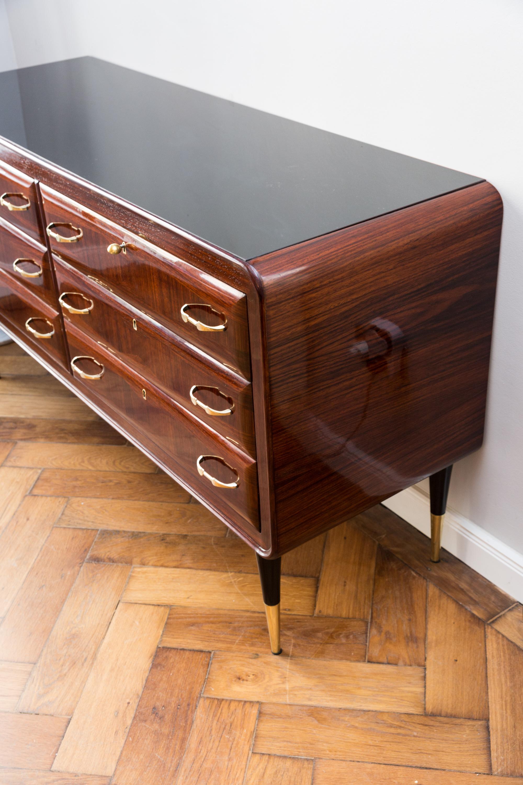 Elegant Dresser, Italy circa 1950 In Excellent Condition For Sale In Munich, DE