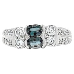 Elegant Dual Stone Ring