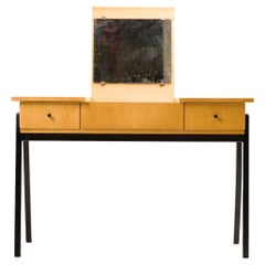 Elegant Dutch Vanity in Birch, 1950s