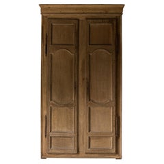 Elegant Early 18th century Regence Cabinet in bleached oak