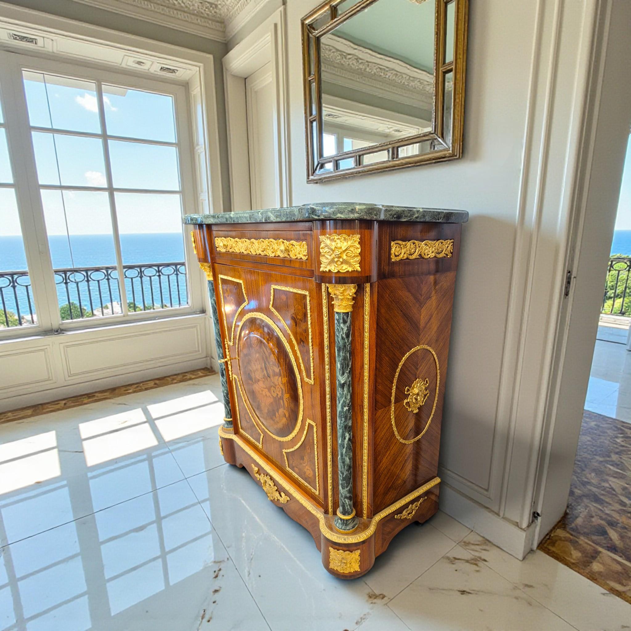 Napoleon III Elegant Early 20th-Century Side Cabinet from the Hôtel Negresco, Nice For Sale
