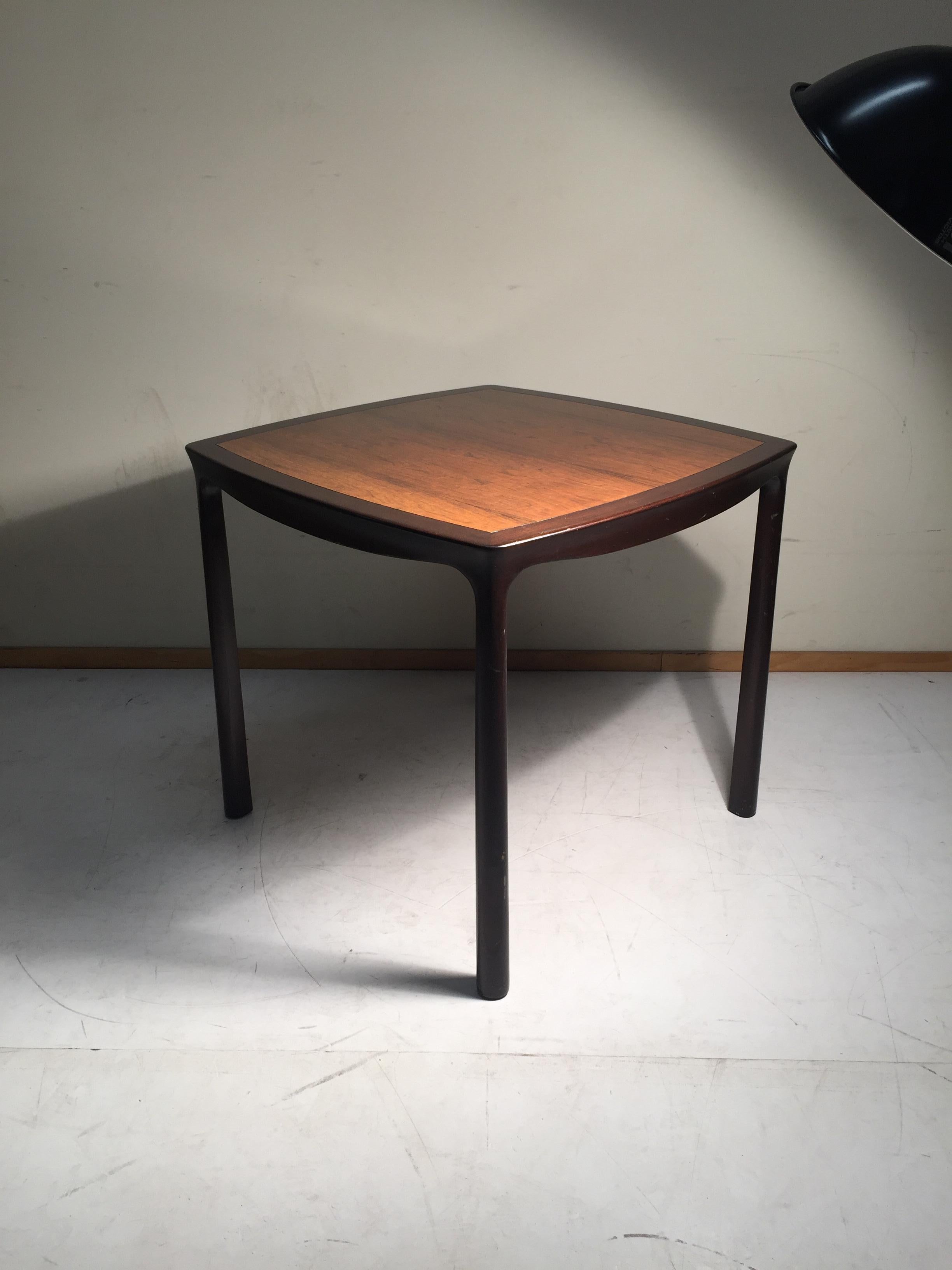 Elegant Edward Wormley Dinette Table in Rosewood for Dunbar 3