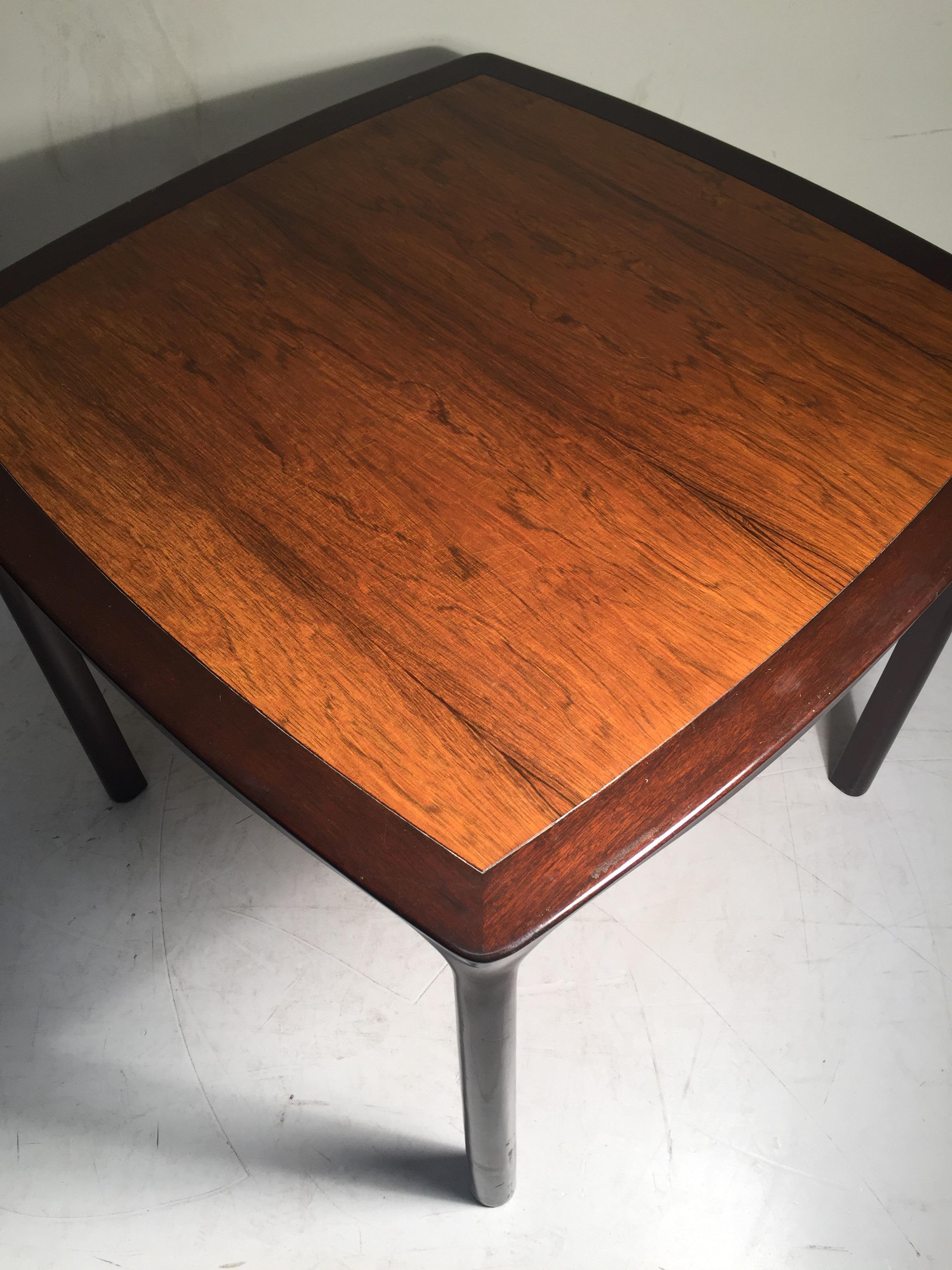 Elegant Edward Wormley Dinette Table in Rosewood for Dunbar 2