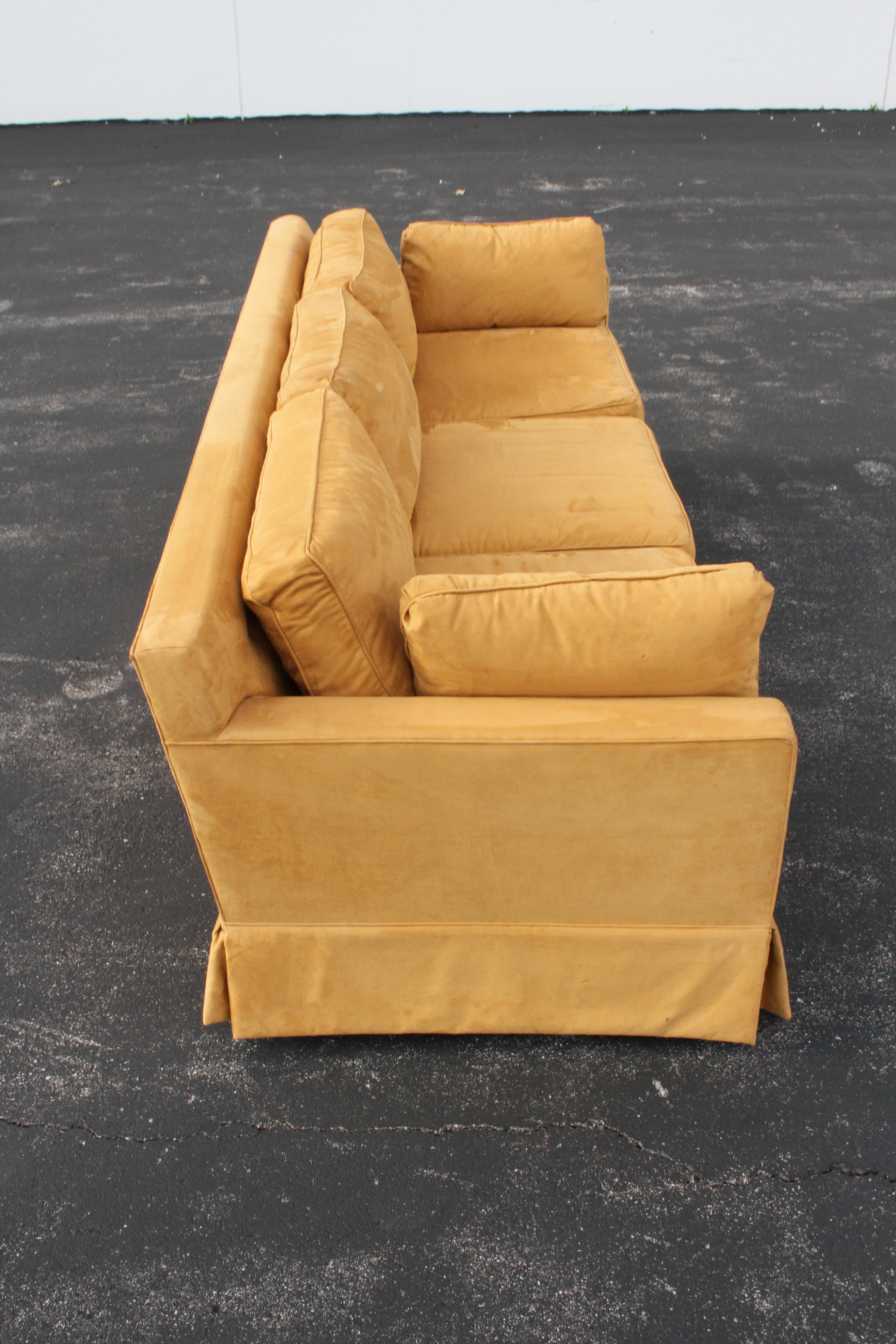 Mid-20th Century Elegant Edward Wormley for Dunbar Mid-Century Modern Down Cushion Sofa