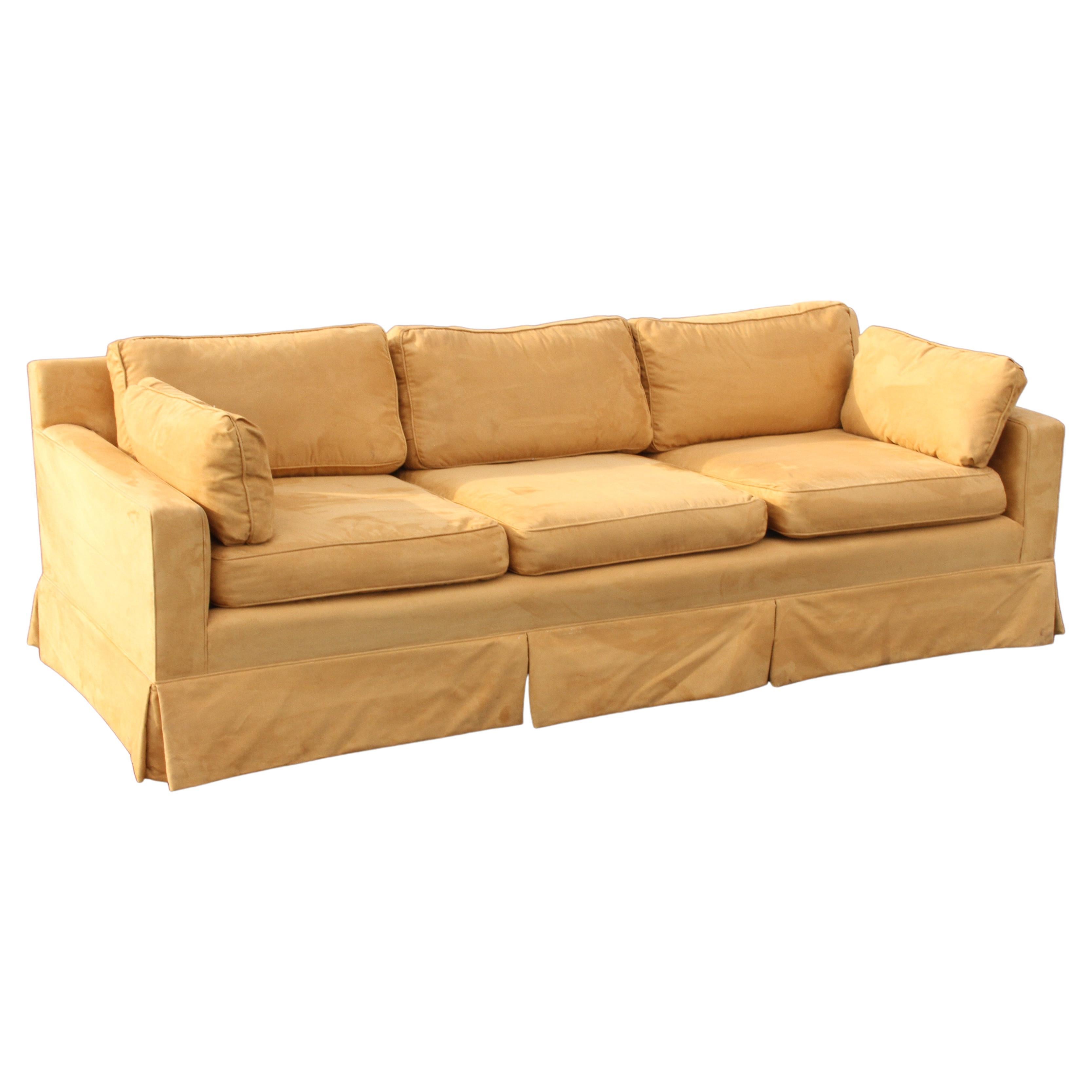 Elegant Edward Wormley for Dunbar Mid-Century Modern Sofa, Pair Available  For Sale at 1stDibs
