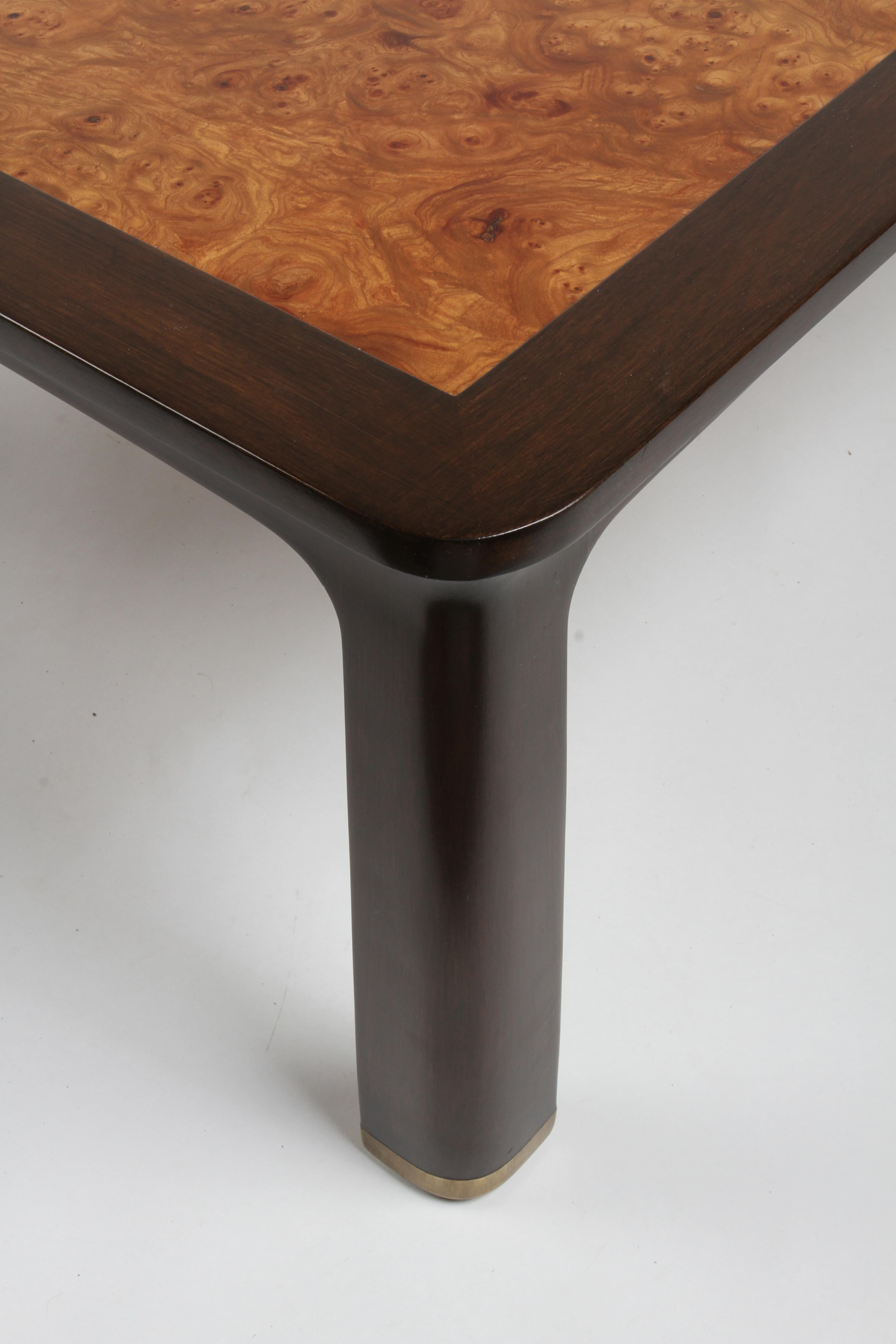 Elegant Edward Wormley for Dunbar Rectangular Cocktail Table with Carpathian Elm 3