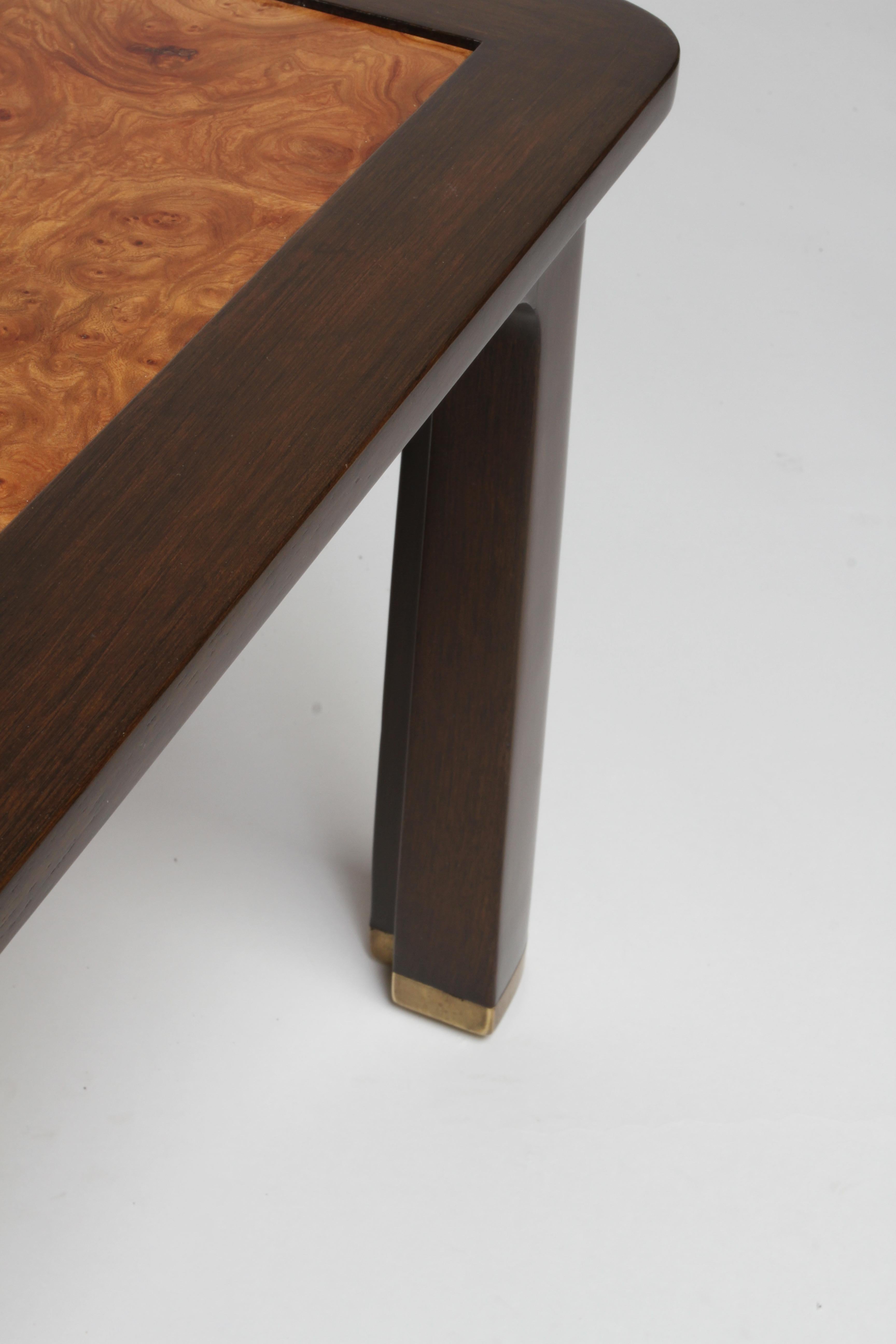 Elegant Edward Wormley for Dunbar Rectangular Cocktail Table with Carpathian Elm 8