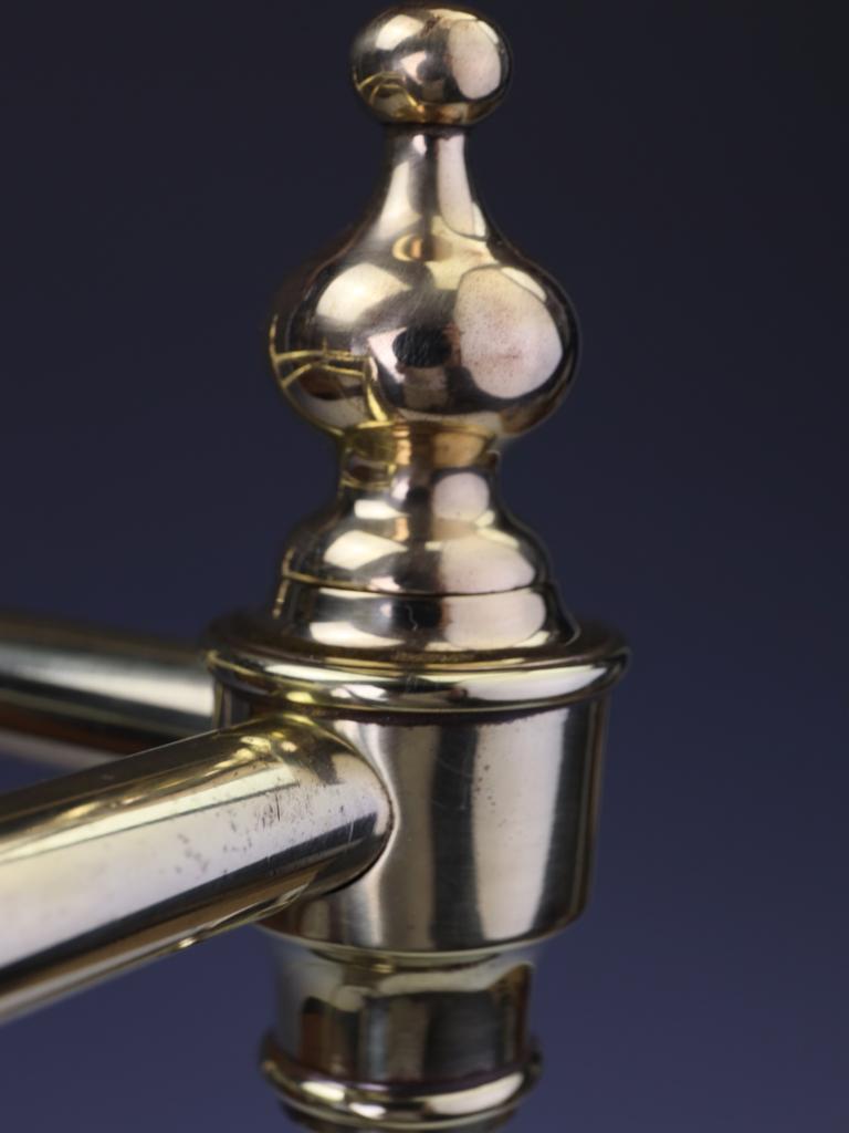 19th Century Elegant Edwardian Brass Umbrella / Stick Stand c 1900 For Sale