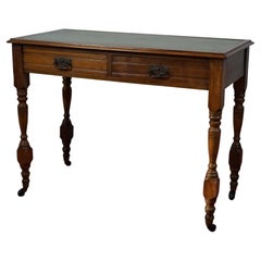 Elegant Edwardian Mahogany Antique Writing Table