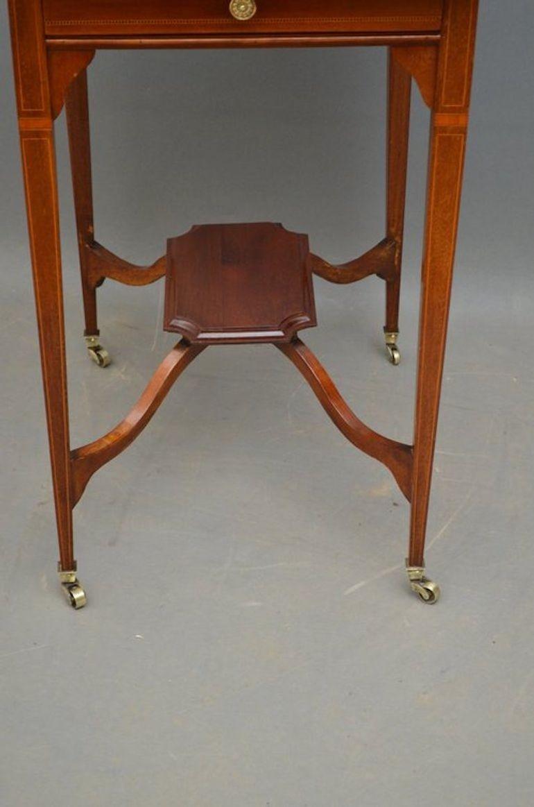 Elegant Edwardian Occasional Table For Sale 1