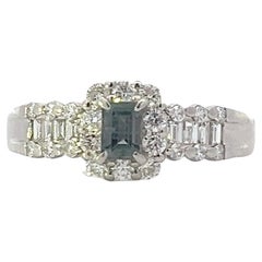 Elegant Emerald Cut Diamond Ring