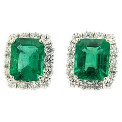 Elegant Emerald Earrings