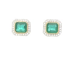 Elegant Emerald Earrings