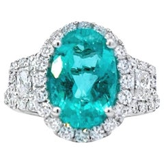 Eleganter Smaragdring