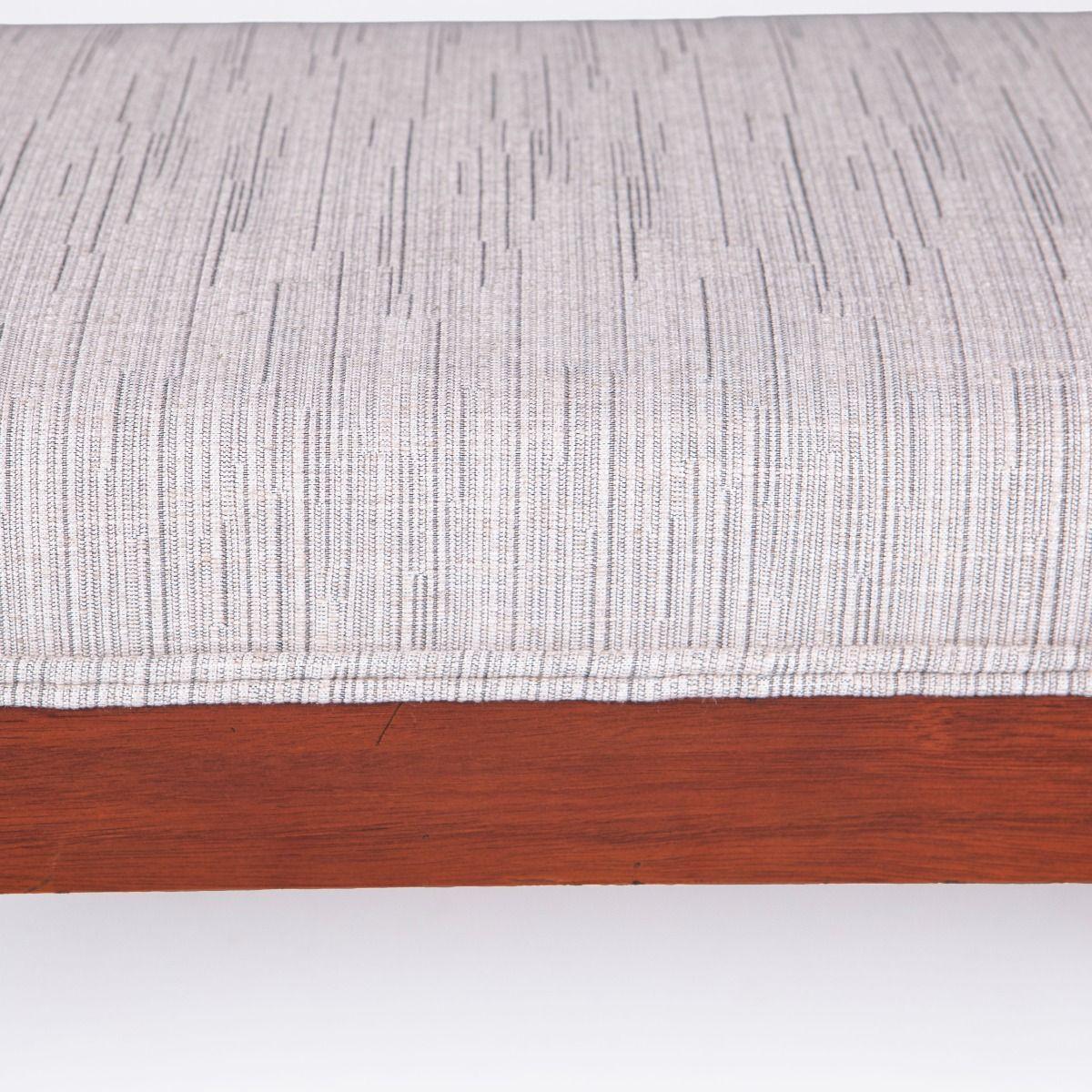 Banc Empire élégant en acajou en vente 1