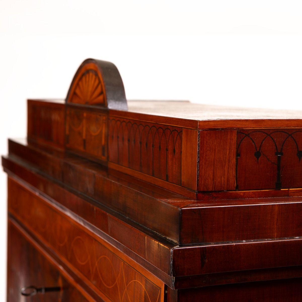 Eleganter Empire-Sekretär / Bureau, Kopenhagen 1810 im Angebot 5
