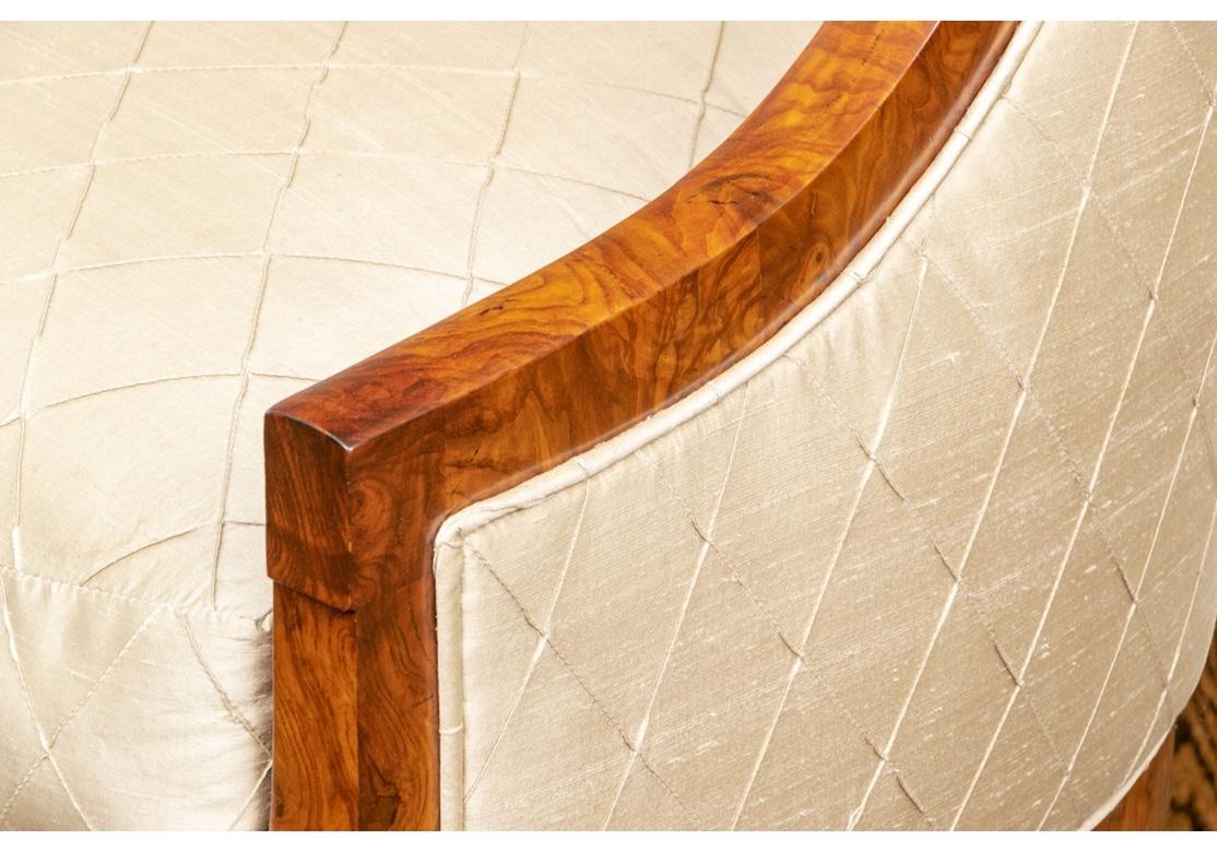 Neoclassico Elegante sedia da vasca in legno di Wood Wood in stile Impero. Switzser, Vancouver in vendita