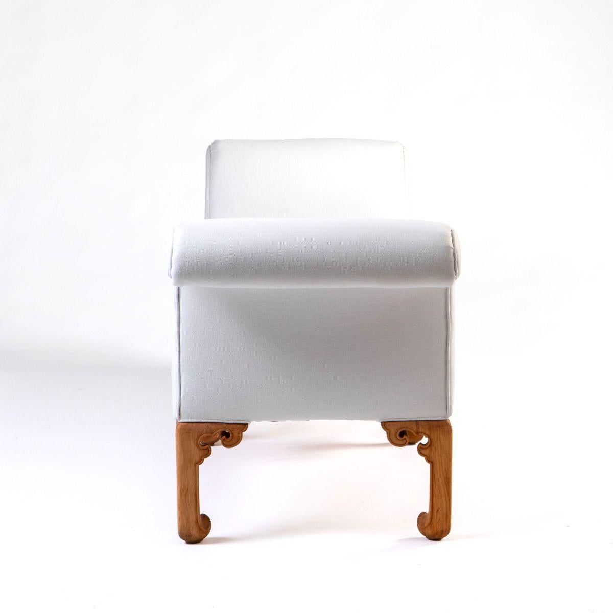 Inglese Elegante letto da giorno inglese in stile Ming Ming in vendita