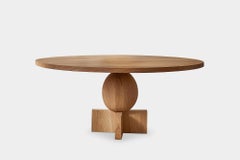 Elegant Entertaining, Socle Dining Tables, Solid Wood Masterpiece No35