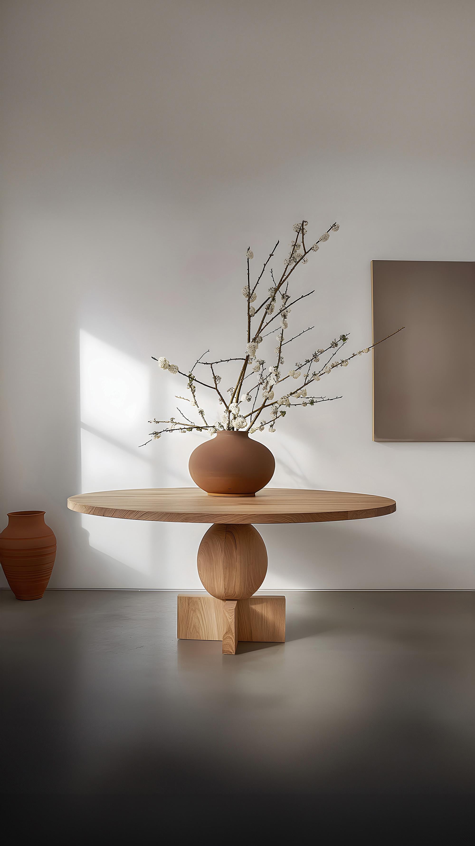 Messicano Eleganza, Tavoli da pranzo Socle, Capolavoro in Wood No35 in vendita