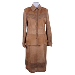 Elegant Escada Suit (Germany) Vintage Wool and Mohair 2000s