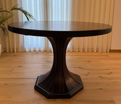 Elegant Extendable Dining Table in Macassar, Italy, 1970s
