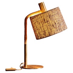 Elegant Fine Minet Rope Table Lamp by Adrien Audoux