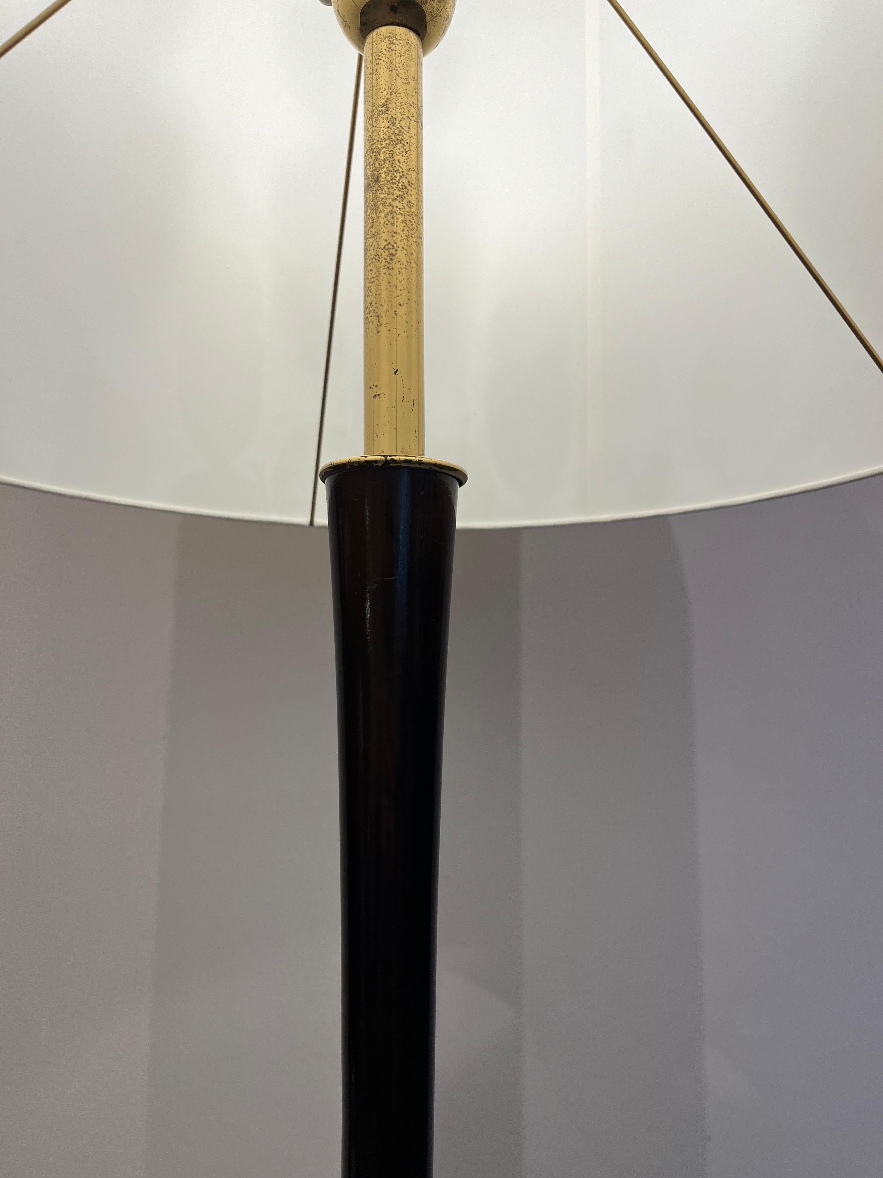 Mid-Century Modern Elegant Floor Lamp by Stilnovo, 1950s For Sale