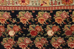 Elegant Floral Antique Karabagh Gallery Carpet
