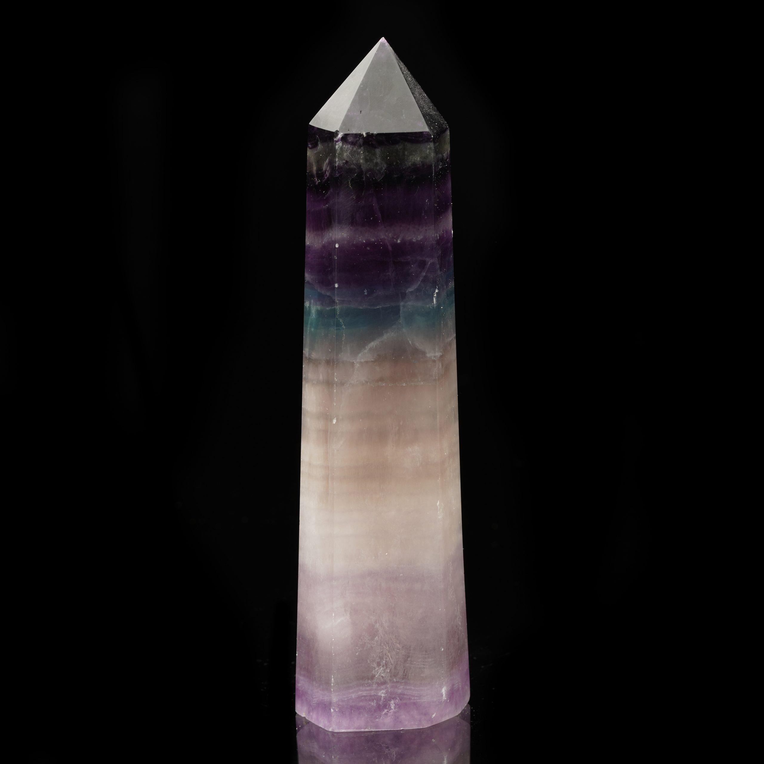 Chinese Elegant Fluorite Obelisk from China For Sale