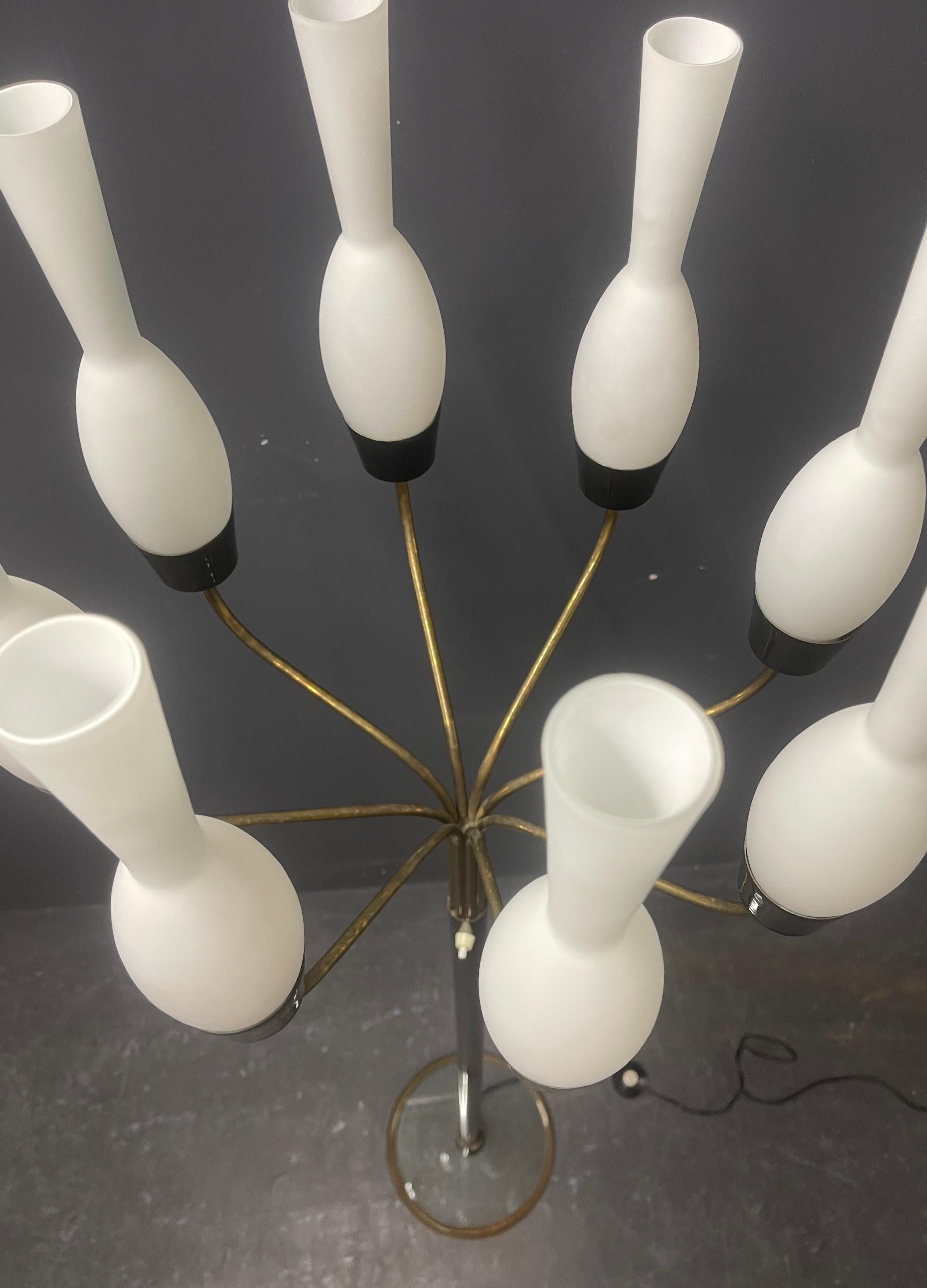 Elegant Fontana Arte Floor Lamp For Sale 2