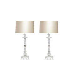 Elegant Form Rock Crystal Lamps by Phoenix