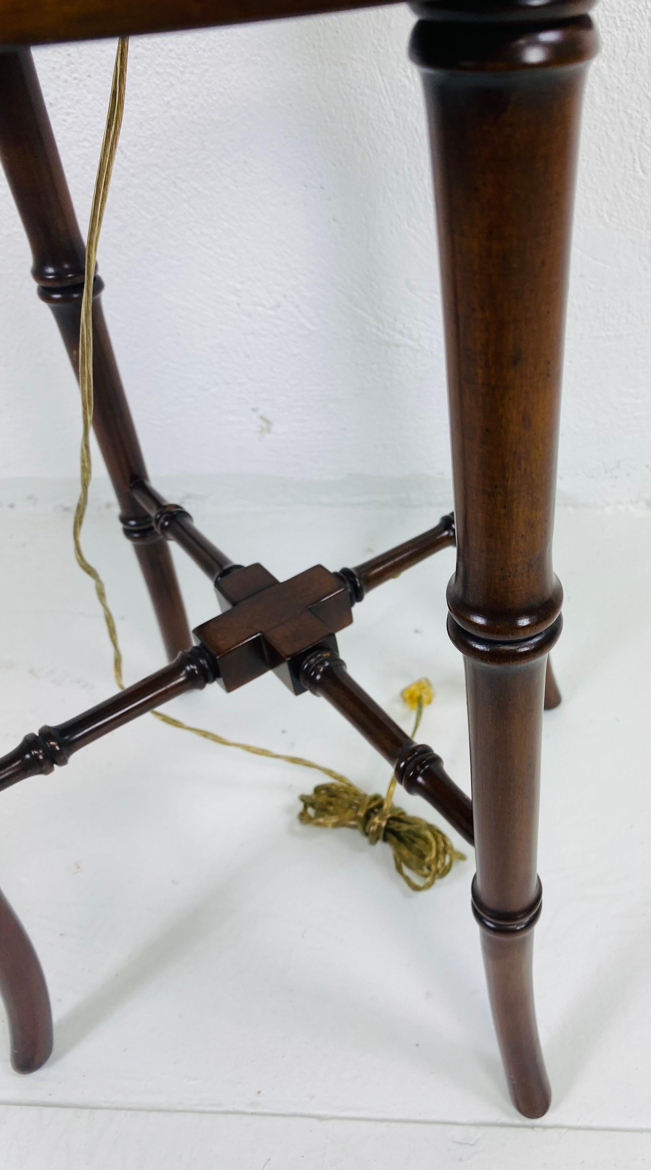 Elegant Frederick Cooper chinoiserie floor lamp For Sale 2