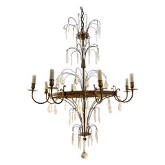 Eleganza del lampadario francese degli anni '50