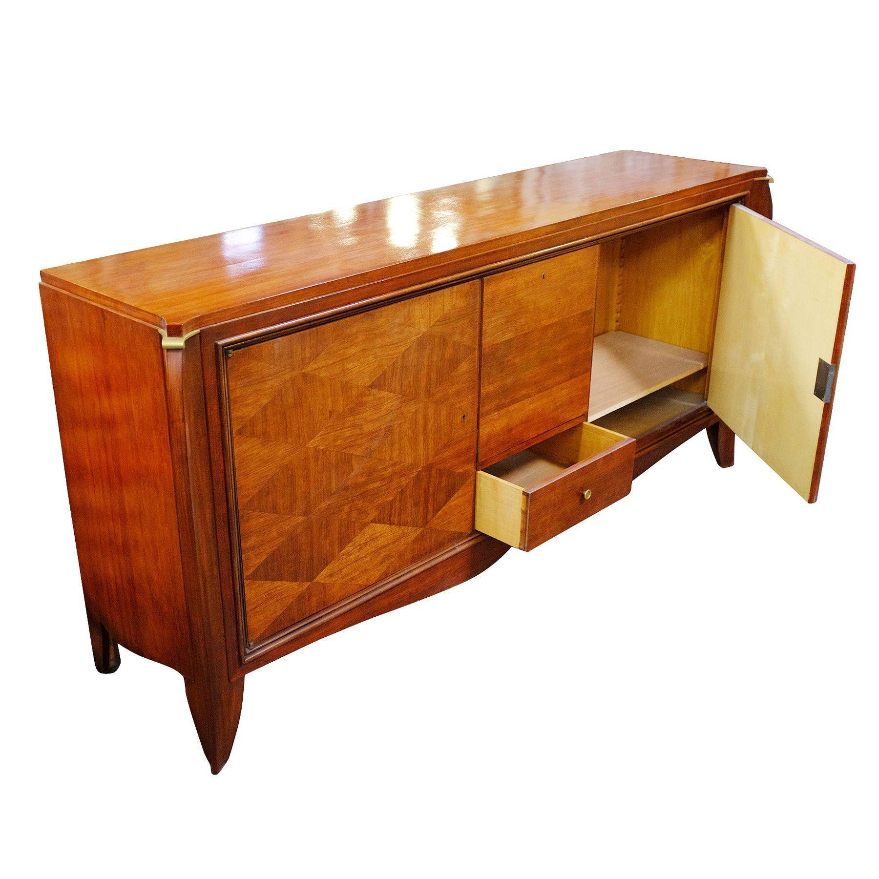 Mid-20th Century Elegant French Art Deco Sideboard For Sale