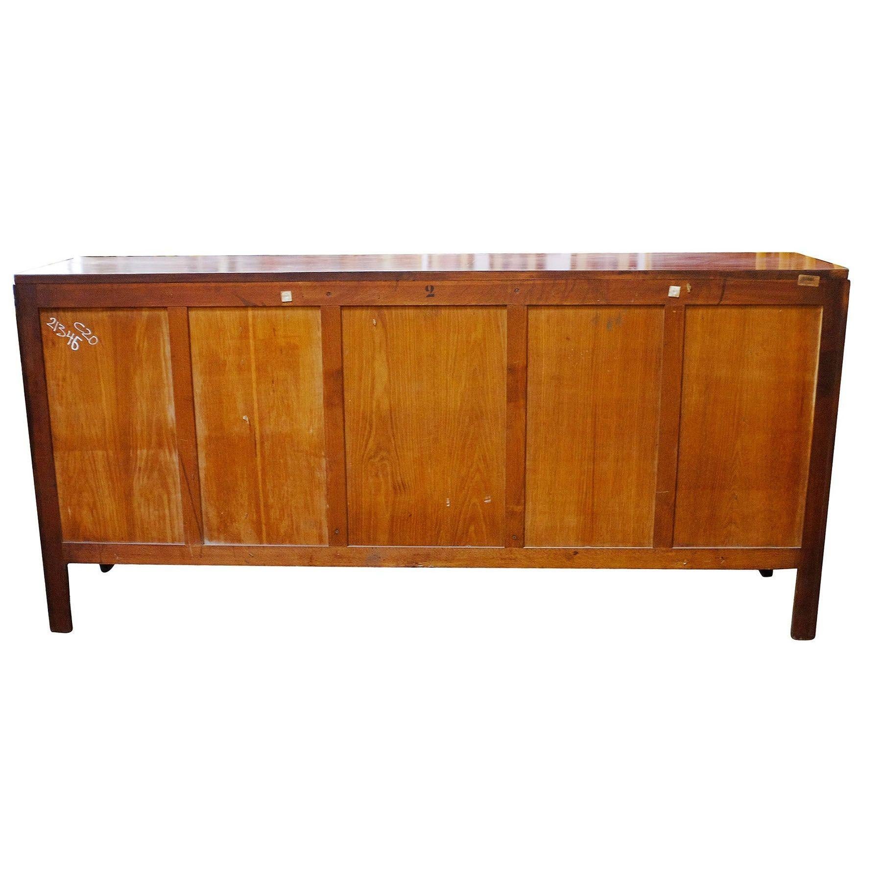 Wood Elegant French Art Deco Sideboard For Sale