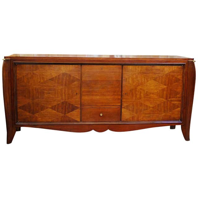 sideboard 50's in the style of Gaston Poisson's work For Sale at 1stDibs