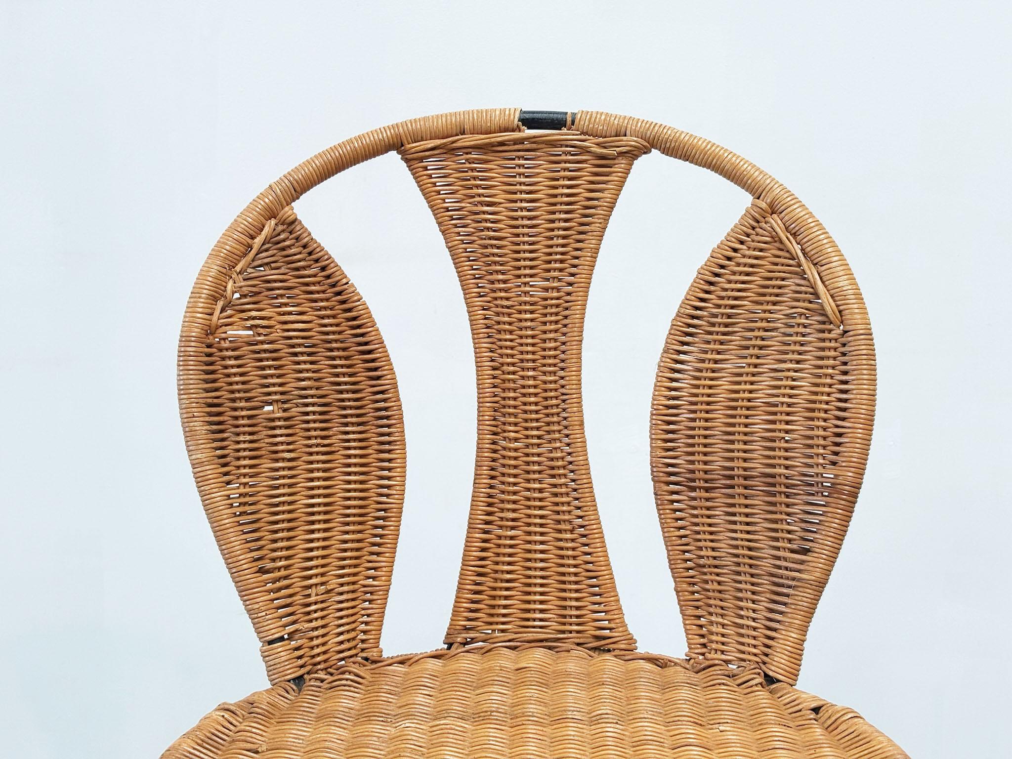 Fin du 20e siècle Elegants tabourets de bar français en vente