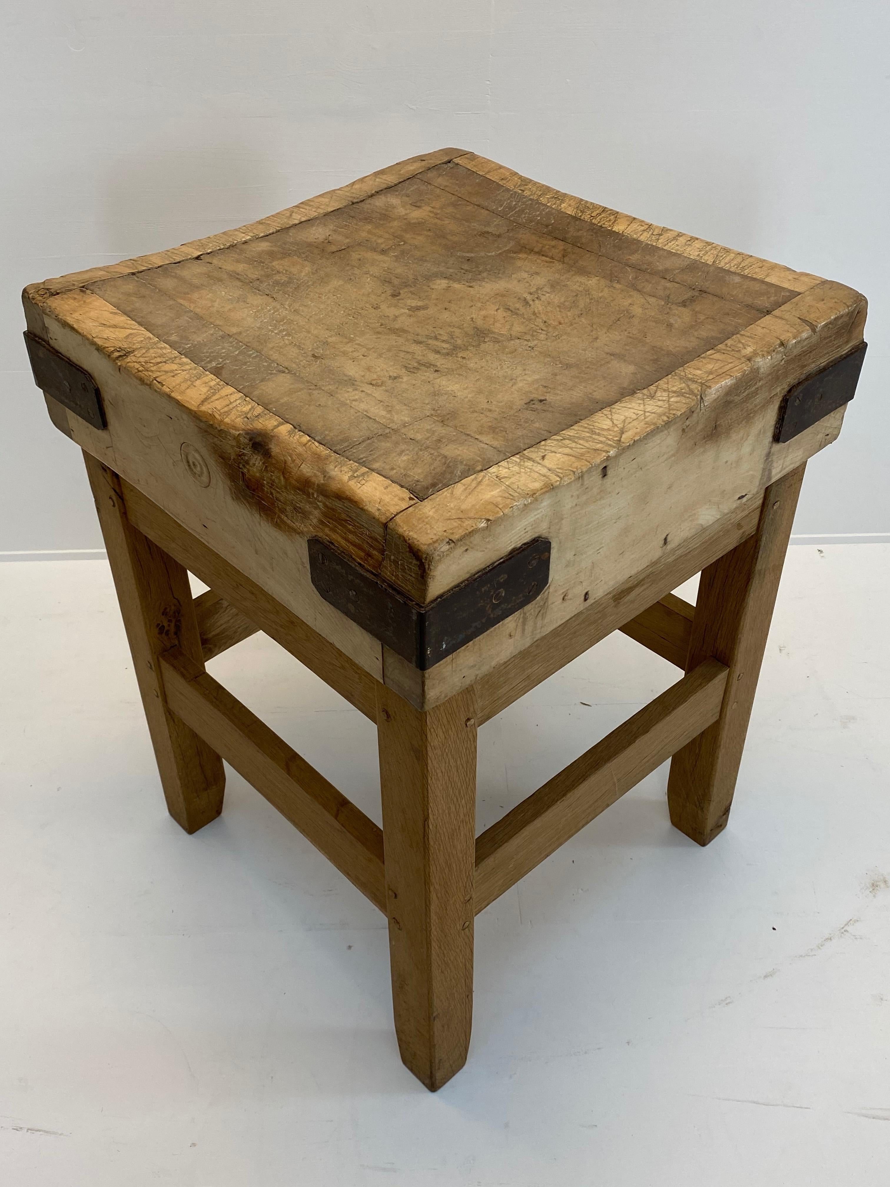 butcher block table for sale