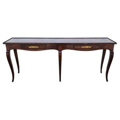 Elegant French Country Console Sofa Hall Table