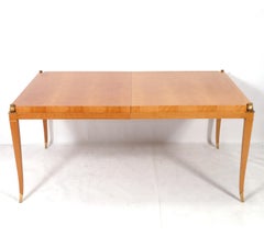 Eleganter eleganter französischer Esstisch, ca. 1940er Jahre