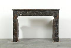 Antique Elegant French Fireplace Mantel
