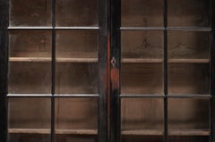 Elegant French Glass Cabinet