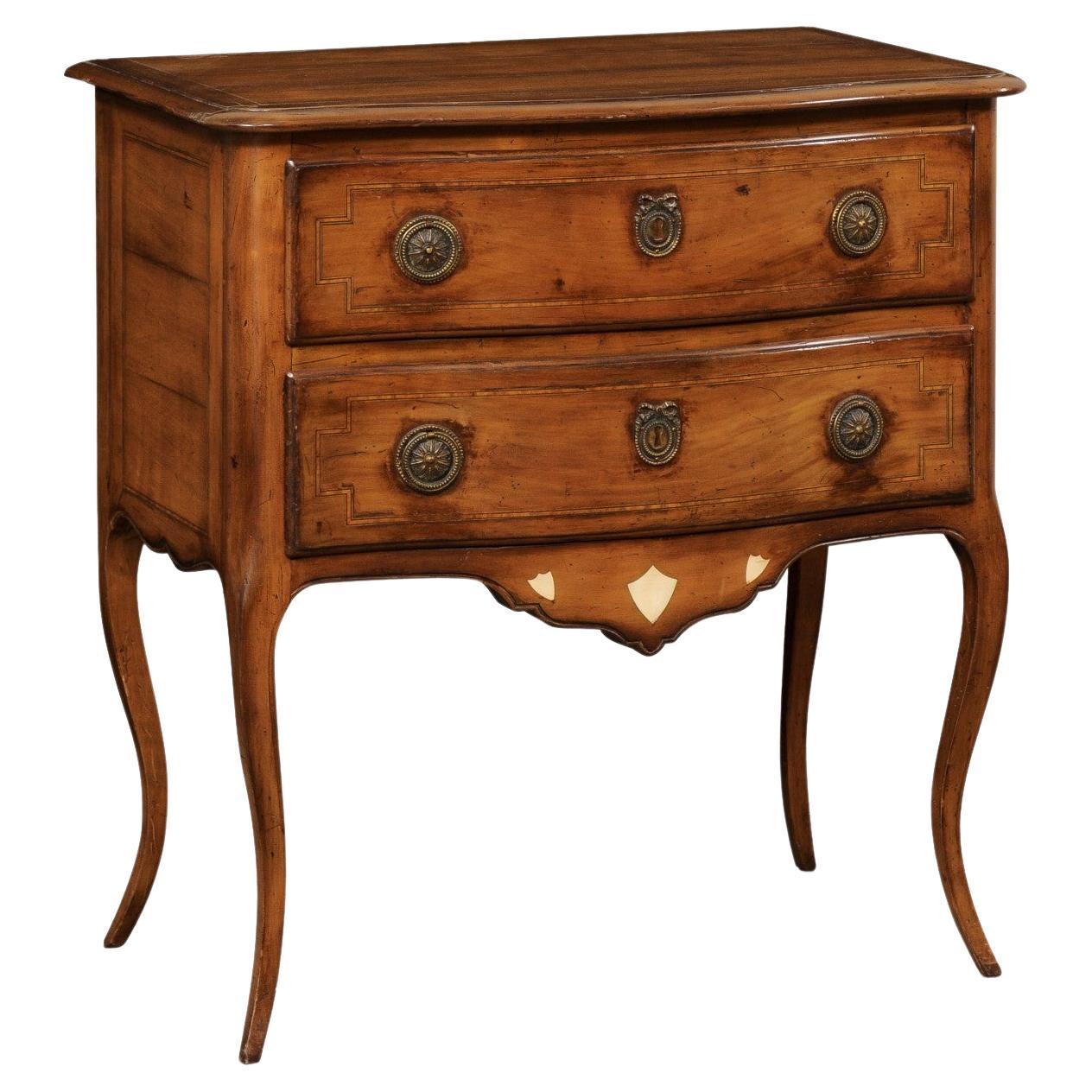 Elegant French Louis XV Raised Commode, Early 19th Century For Sale
