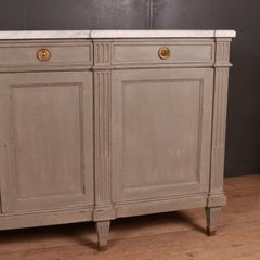 Elegant French Painted Enfilade