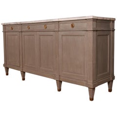 Elegant French Painted Enfilade