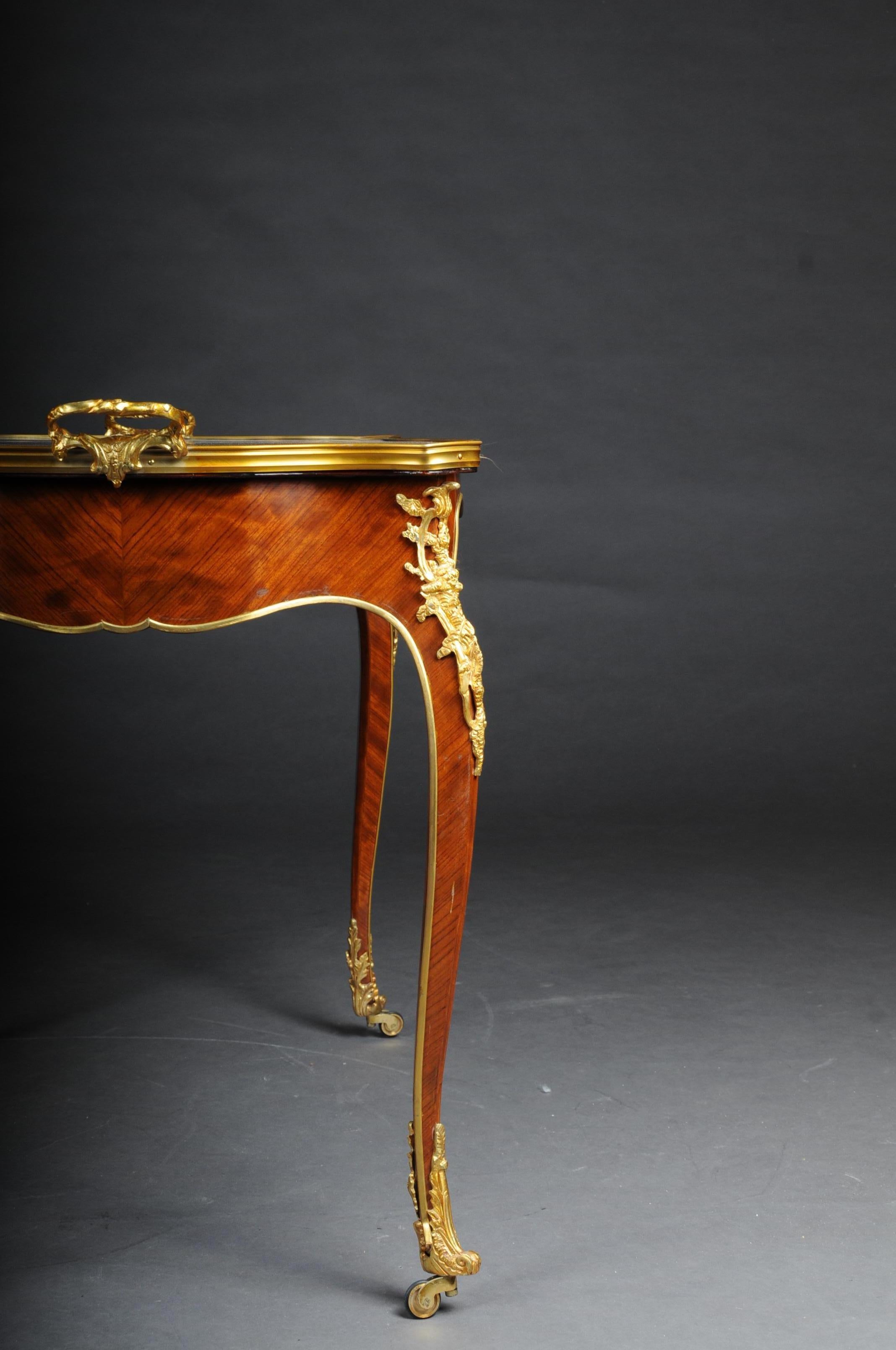 Elegant French Salon Table in Louis Quinze Style 1