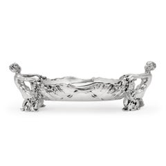 Elegant French Silver-Plated Centerpiece by Christofle