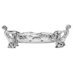 Elegant French Silver-Plated Centerpiece by Christofle